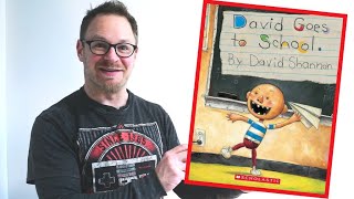 Read DAVID GOES TO SCHOOL Like THIS! And Have More Fun!! Book Reading - Eric Carle