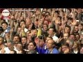 Piazza Giovanni... l'emozione continua #Vinciamo**i