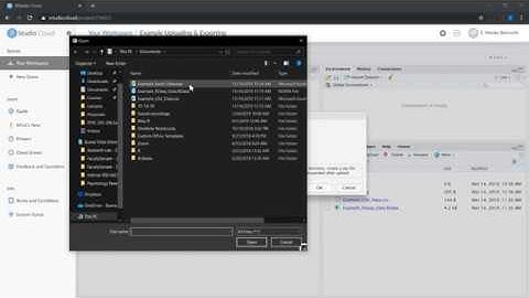 RStudio Cloud: Uploading & Exporting Files