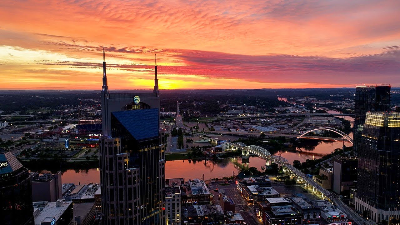 Nashville Epic Cinematic 4K Drone Video