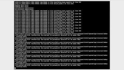 Intalling MELD with conda