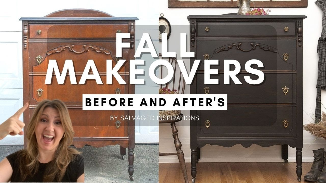 How To Stencil On Furniture - Salvaged Inspirations