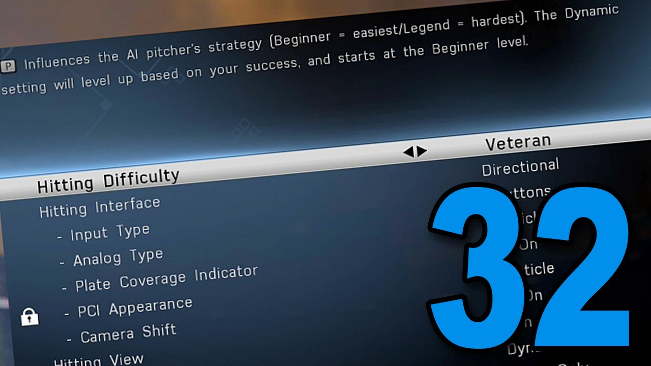MLB 16 Road to The Show - Part 32 - Increasing Hitting Difficulty (Playstation 4 Gameplay)