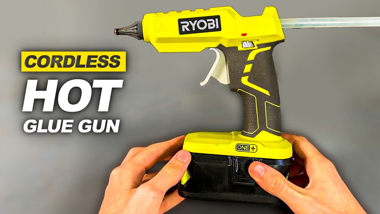 Ryobi 18V Cordless Hot Glue Gun Review 