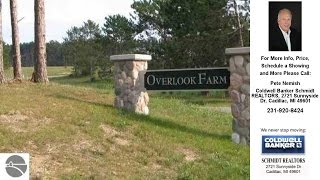 Lot 18 Overlook Drive LOT 18, Cadillac, MI Presented by Pete Nemish. Coldwell Banker Schmidt Cadillac