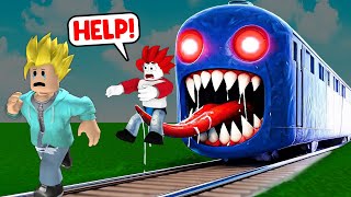 THE NEVER ENDING TRAIN RIDE in Roblox 🚂🚂