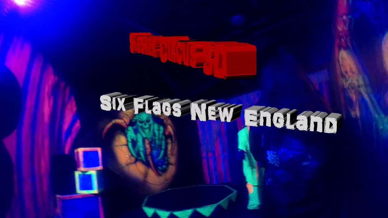 Slasher Circus 3D Walk Thru Haunt at Six Flags New England - Fright Fest 2017