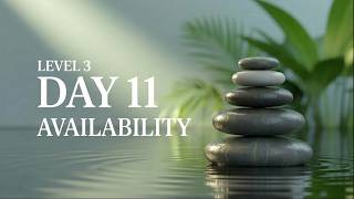 Day 11 — Availability | Self-Led Creation (Level 3)