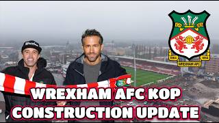 Wrexham AFC Kop Construction Update