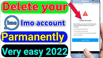 Imo account kaise delete kare || how to delete imo account Parmanently || delete imo account