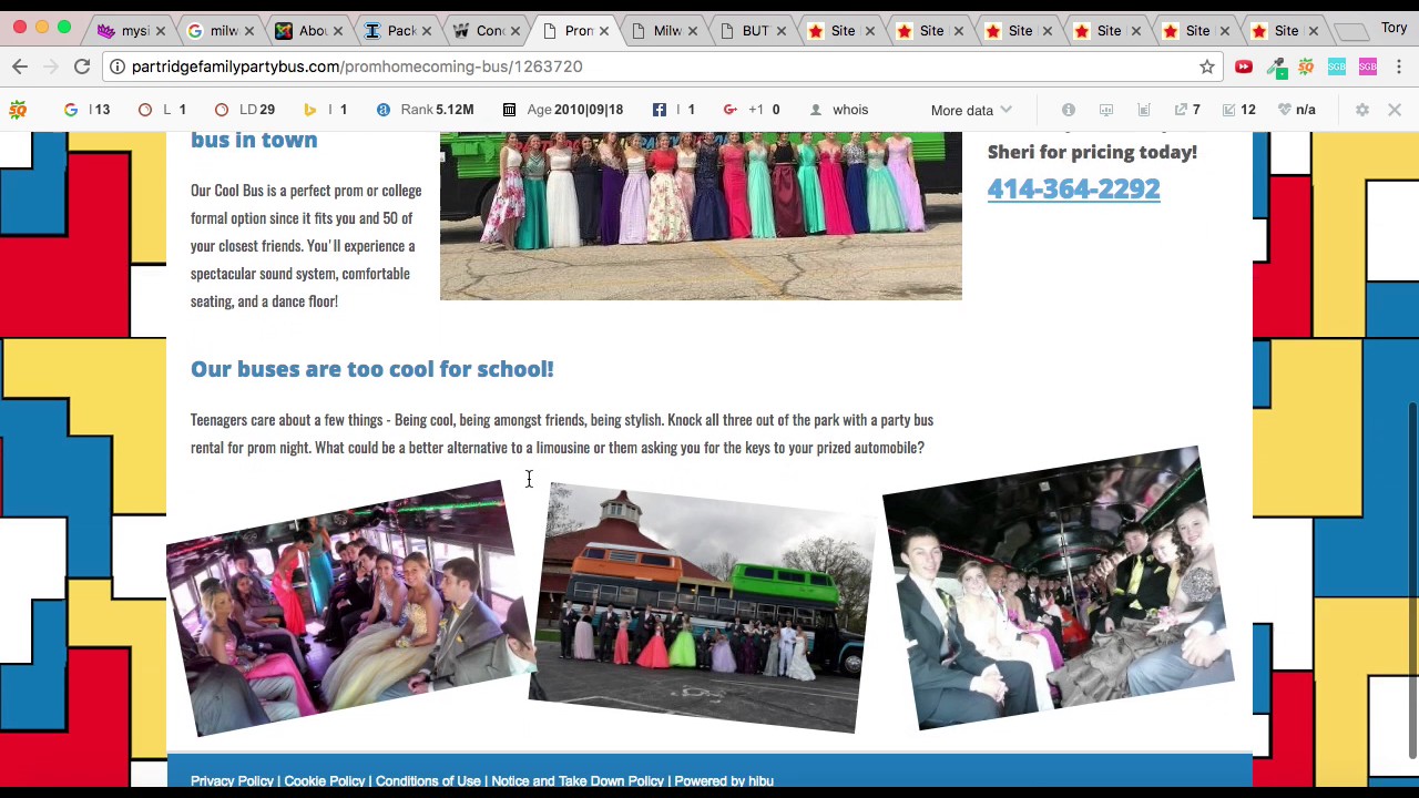 Milwaukee Party Bus Market