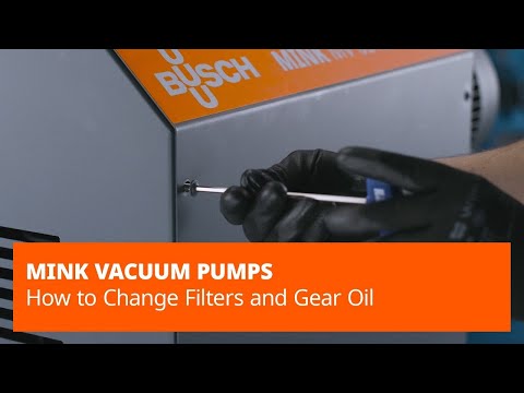 Busch Vacuum Pump Oil Change Interval