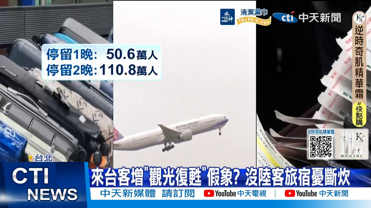 【每日必看】來台客增