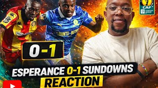 Mamelodi Sundowns have ONE foot in the CAF Champions League Final 🔥