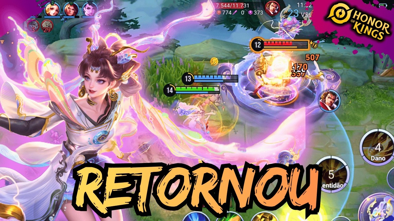 ELA ESTA DE VOLTA: LADY SUN ANO NOVO SKIN | HONOR OF KINGS 