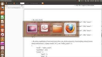 Map-Reduce on MongoDb