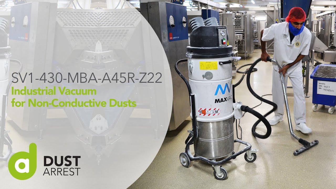 SV1-430 MBA A45R Z22 - ATEX Industrial Vacuum - Explainer