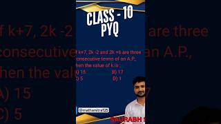 Arithmetic Progression | class10 | Saurabh Sir | Maths Mitra @DearSir @NCERTWallahClass12PW #arithmetic