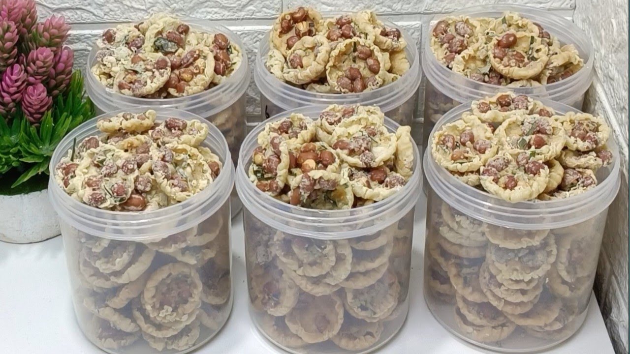 500GR TEPUNG BERAS JADI 6 TOPLES PENUHH | PEYEK COIN RENYAH COCOK BUAT SUGUHAN LEBARAN