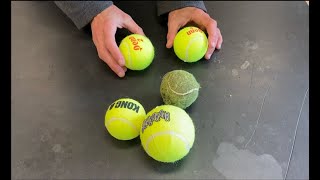 The effect of temperature on tennis ball bounce screenshot 5