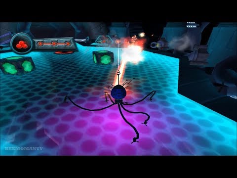 Disneyu0027s Chicken Little Walkthrough Part 16 - Alien Little