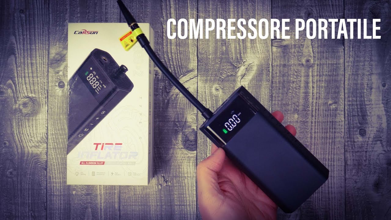 Portable compressed air USERCENT (Unboxing) YouTube