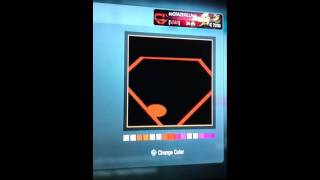 BLACK OPS SUPERMAN EMBLEM BLACK AND RED