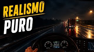 American Truck Simulator Gameplay | Pura CABINA | Viaje Nocturno Realista | Kenworth W900 🎮