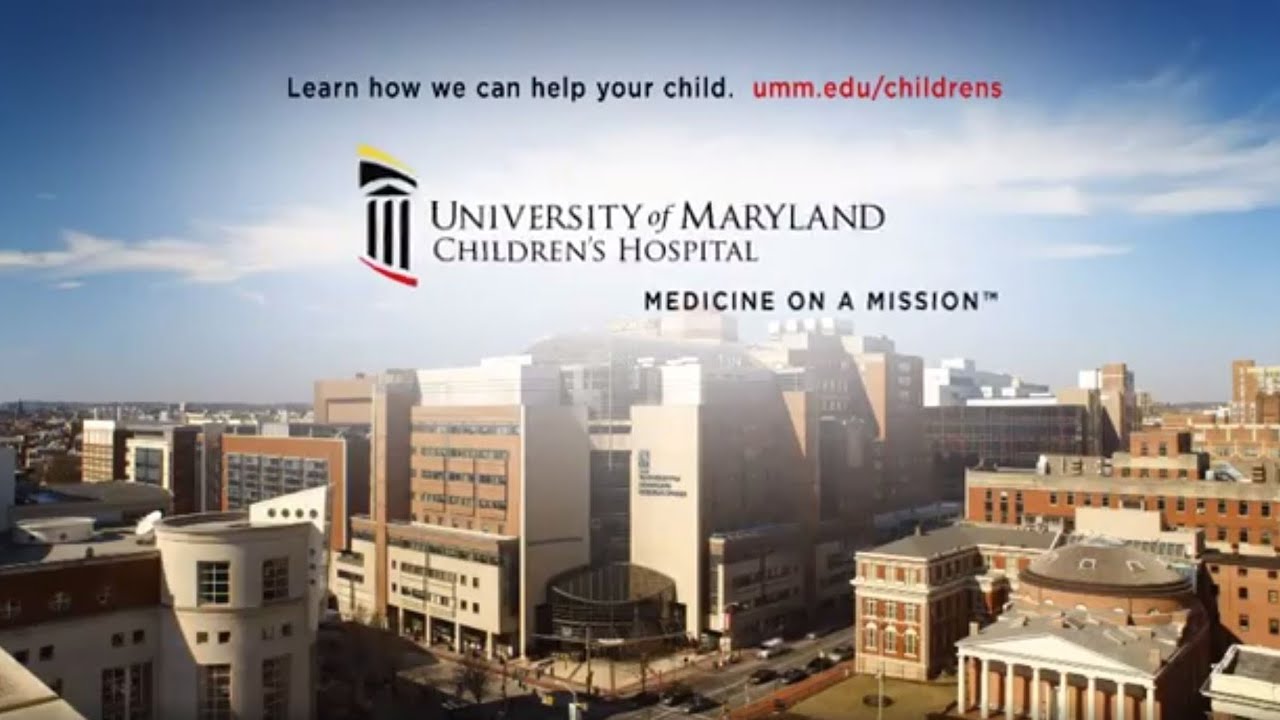 University of Maryland Children's Hospital YouTube