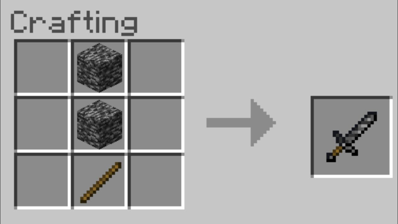 Minecraft Tapi Bisa Bikin Pedang Dari Block Apapun Part 3 Youtube