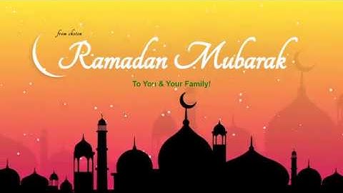 Ramadan Mubarak 1441 - HTML, CSS and javascript