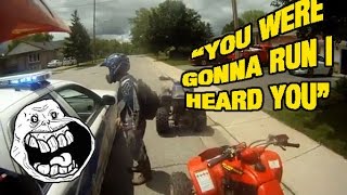 ATV's Chased and Caught by Cops