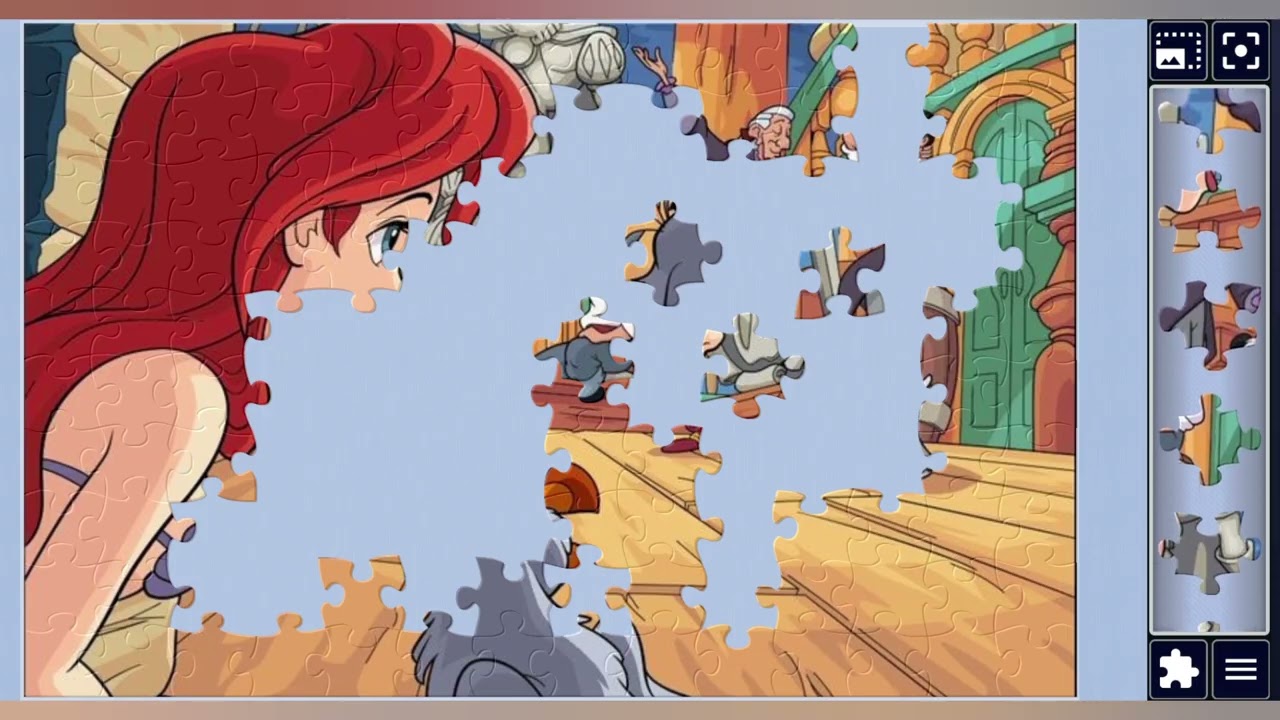 Ariel's Meets the Armored Knight🎨🧚‍♀️👑✨️🪄//Jigsaw puzzles🧩//jigsaw puzzles Journey🧩//puzzlesArt🧩🧩//