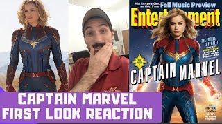 Captain Marvel First Look REACTION