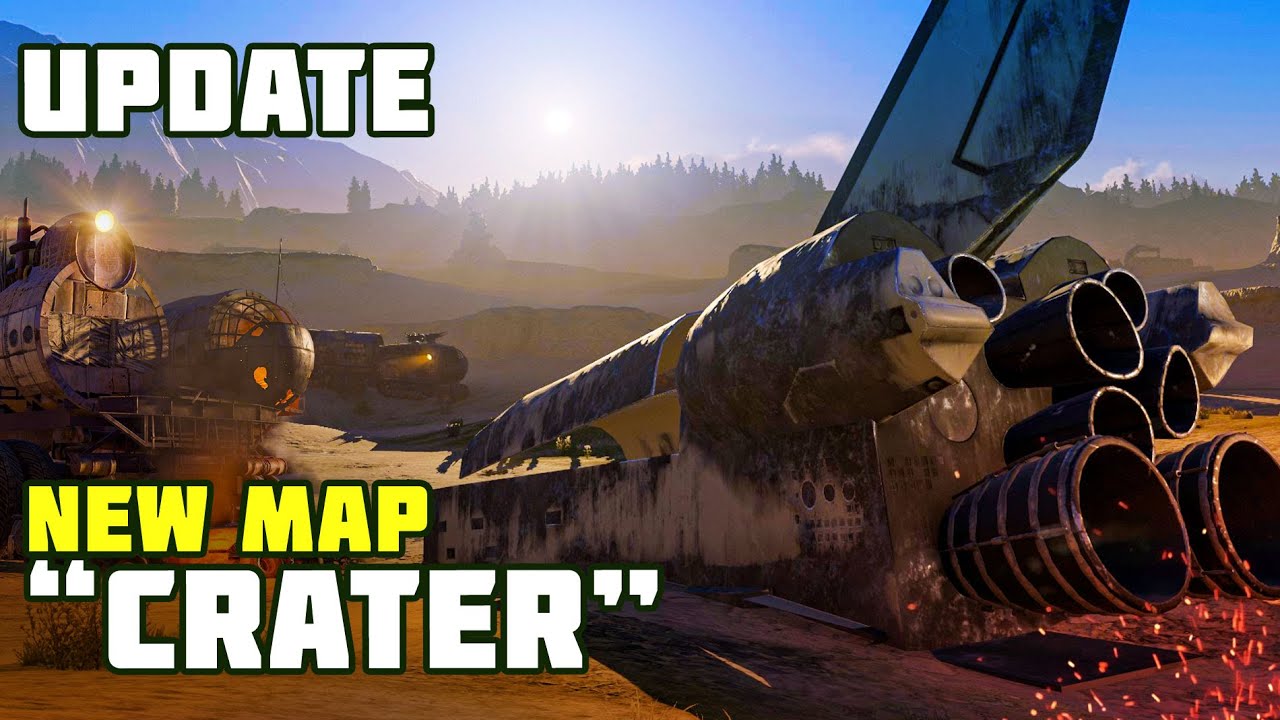 Crossout 0.10.70 - New map "Crater"