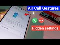 Air Gesture Call 🙌 Hidden Call Settings 😱 OnePlus Phone 📱 OnePlus Nord 5 Air call gesture features