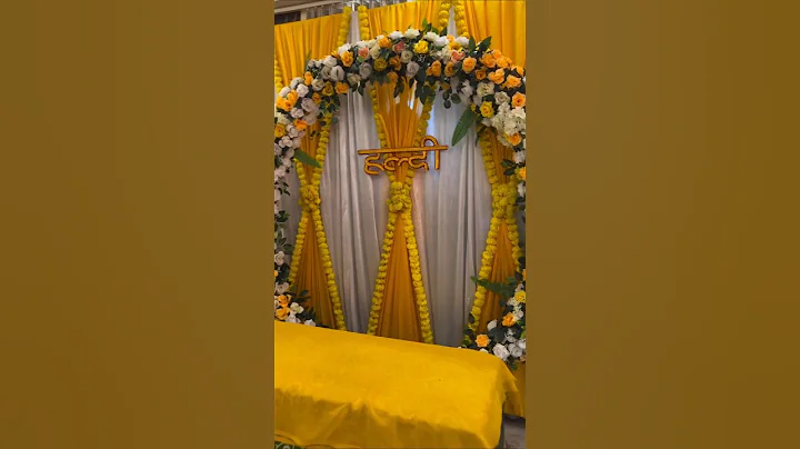 #haldi #mehndi #decoration #panki kanpur #kanpurevents #abhayeventplanner