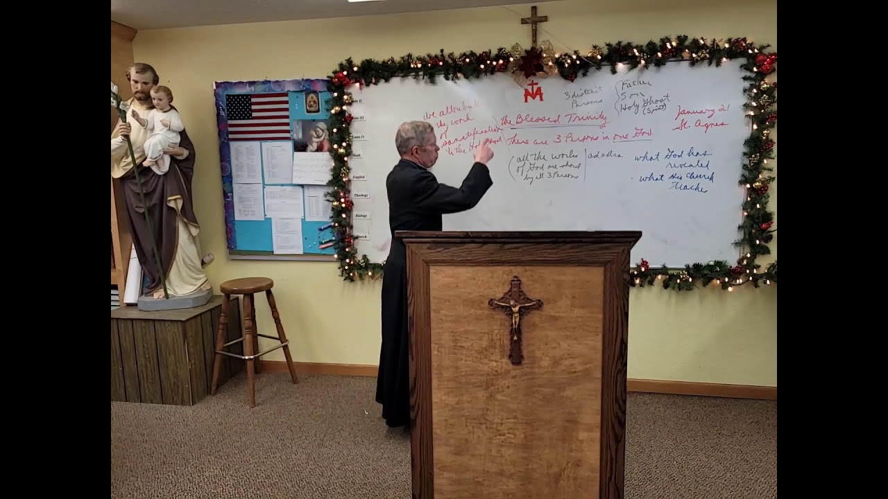 Jan 21 Doctrine Class #1: Almighty God and His Perfections and The Purpose of Our Existence