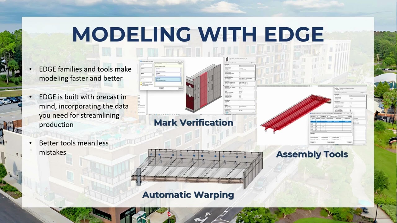 Webinar: Driving Real World Value From Model to Precast Concrete - EDGE Software and Progress Group