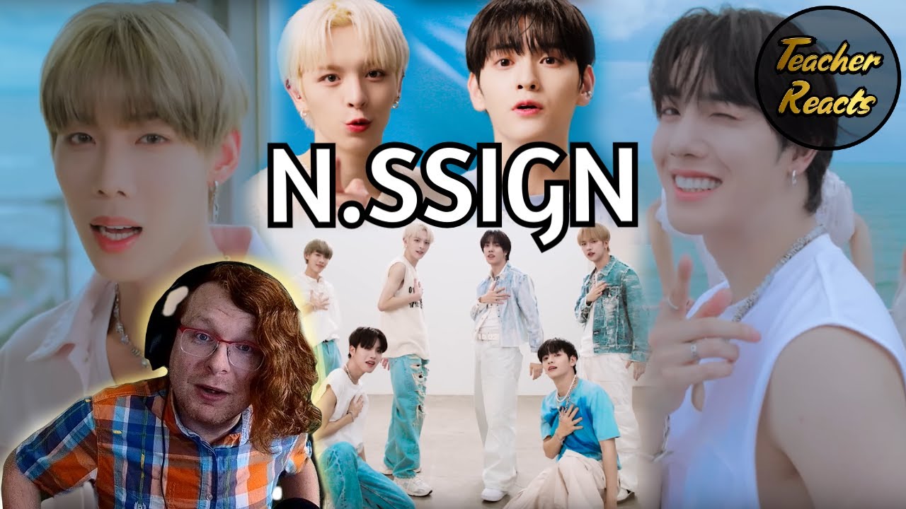 TEACHER REACTS | n.SSign (엔싸인) - 'EVERBLUE' MV