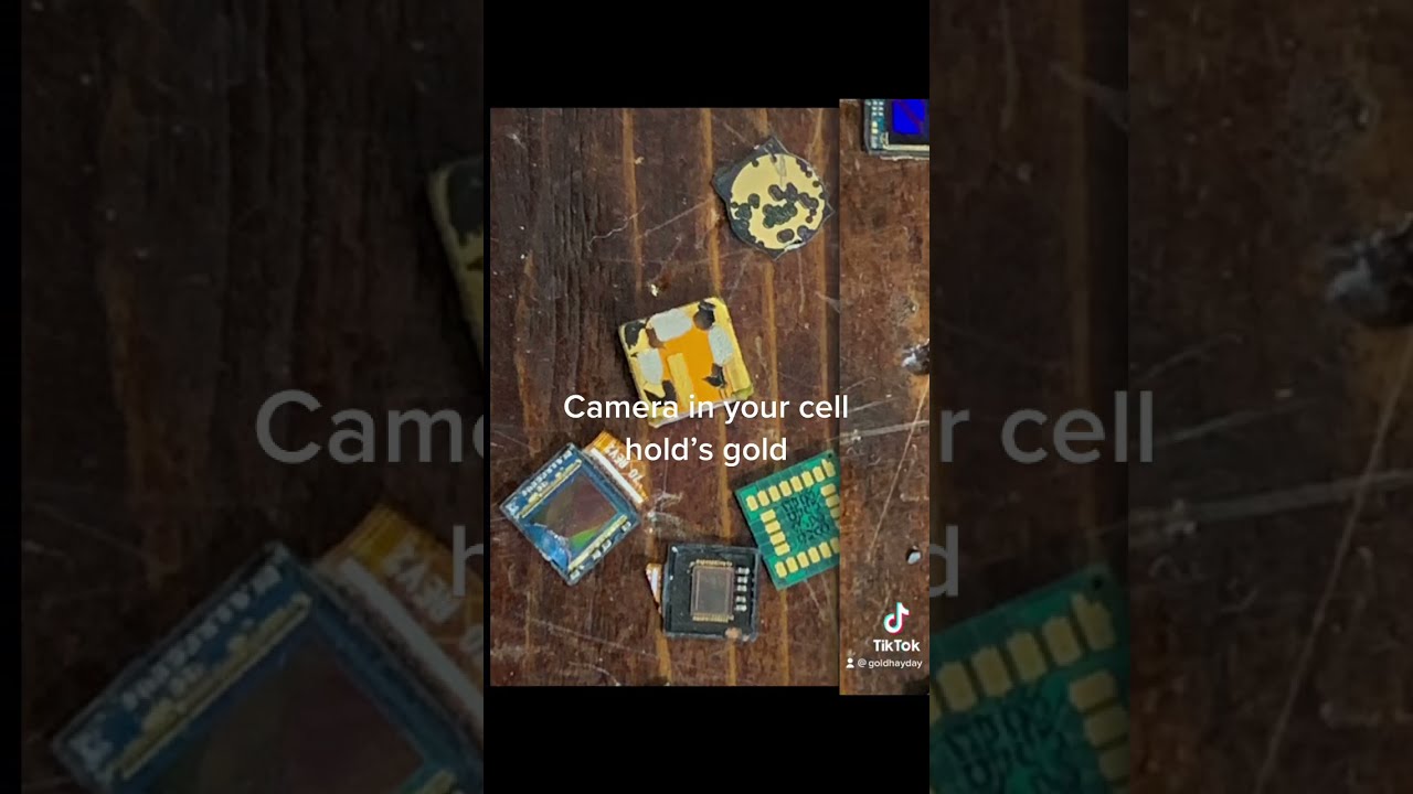 Gold Hidden In Camera A Cell Phone Recycling Geeezz Copper Goldenretriever Blue
