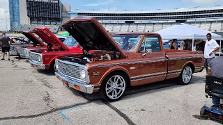 TEXAS TRUCK SHOW! TEXAS C10 NATIONALS AT THE TEXAS MOTOR SPEEDWAY FORT WORTH, TEXAS in 4K