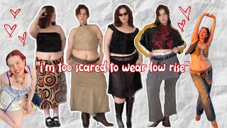 styling clothes you’re scared of (low rise, mini skirts, crop tops)