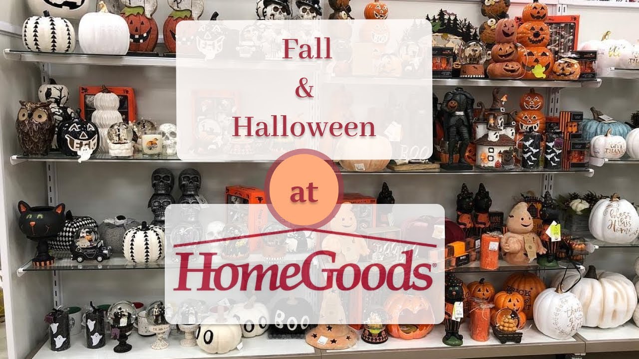 HOMEGOODS FALL & HALLOWEEN 2022 HOME DECOR ! SHOP WITH ME YouTube