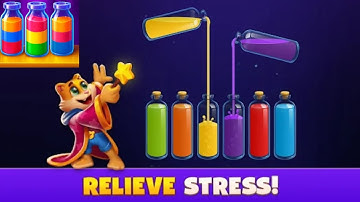 🧠 Magic Sort Game Full Gameplay | Super Relaxing & Addictive Sorting Puzzle!