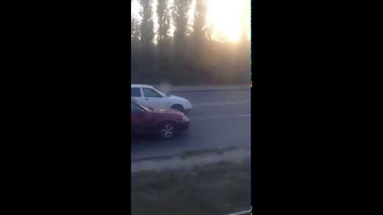 Езда по встречке в Липецке / encoming traffic