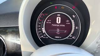How to Disable Passenger Airbag Fiat 500