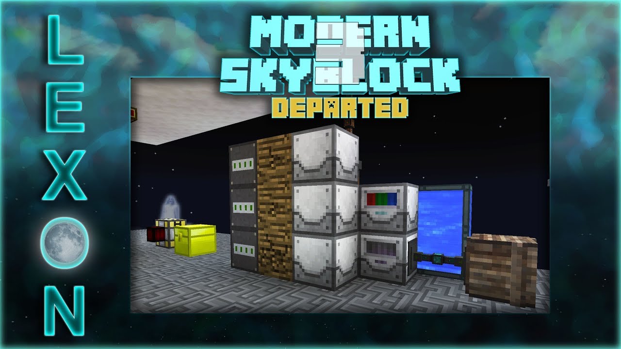 ModernSkyblock3 S2 029 Industrial Foregoing, Pink Slime, Mixer barev a odemčení AE2 (LS18/11/