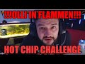 Olli von ollisgamingworld in gefahr l hot chip challenge l olli in  flammen hotchipchallenge