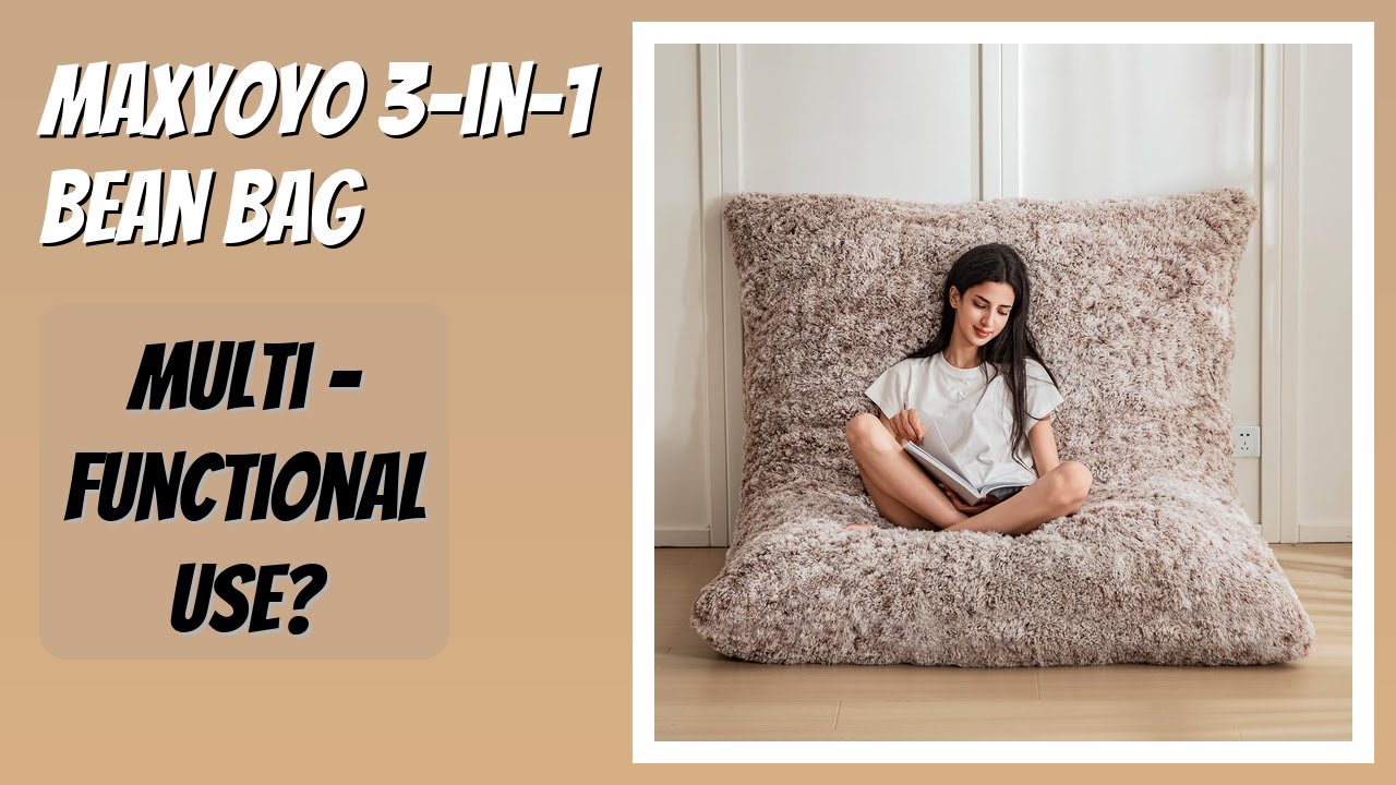 REVIEW (2025): MAXYOYO 3-in-1 Bean Bag. Features